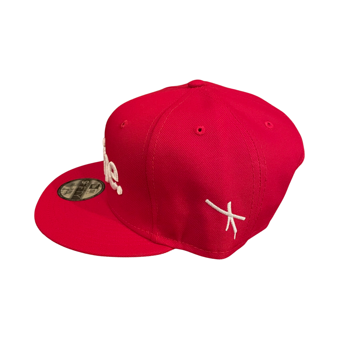 Routine x New Era SnapBack (red)