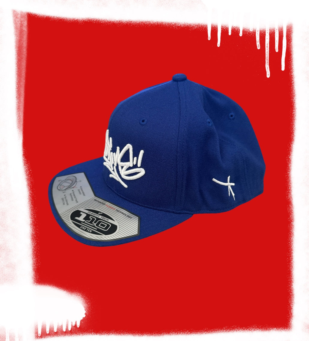 Routine x Flexfit tag snap (True Blue)