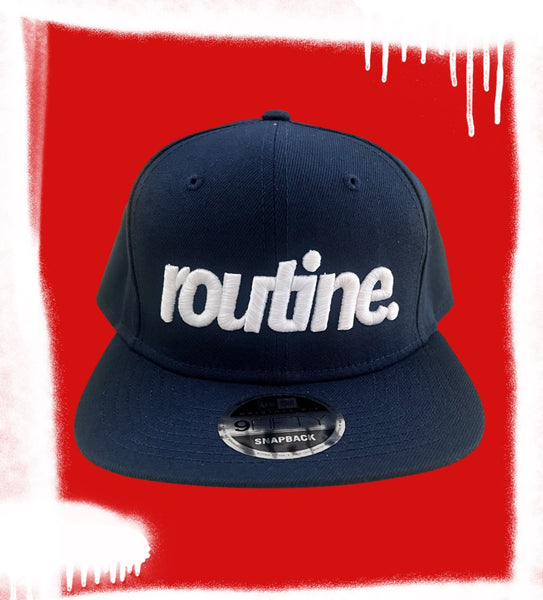 Routine x New Era SnapBack (navy)